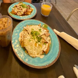 Chiliqulles Red and Green