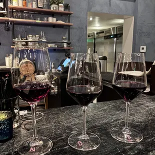 Red wine flight