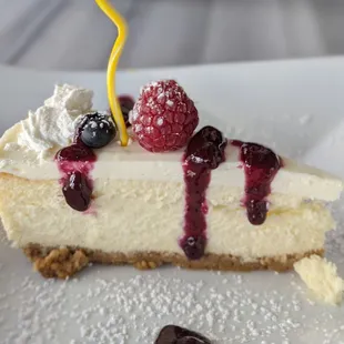 Raspberry cheese cake