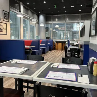 interior, sushi and sashimi
