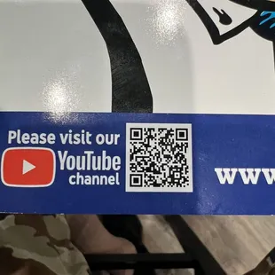 a qr code for youtube