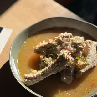 a bowl of soup
