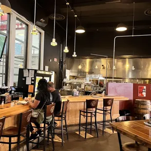 a man sitting at a bar