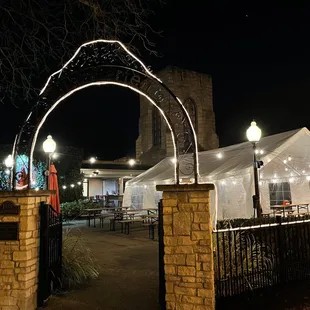 Patio entry