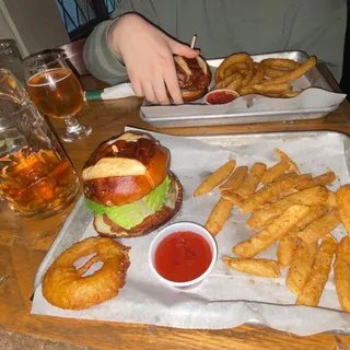 Spicy Southern Fried Chicken Sandwich