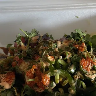 Very sloppy Fiesta Roll and someone's hair