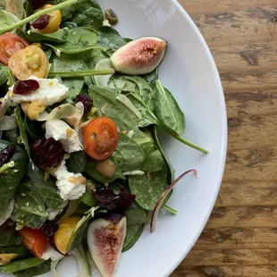 Spinach &amp; Fig Salad