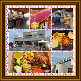 Montage of images from ATWater Tavern