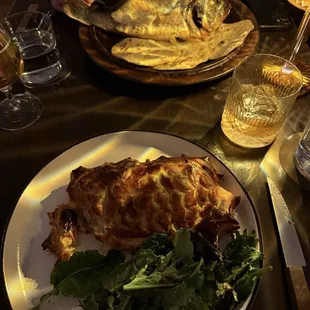 Whole fish and fish en croute