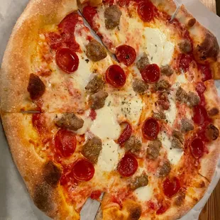 Pepperoni and sausage 12 inch