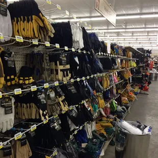 More gloves than I ever saw in one place