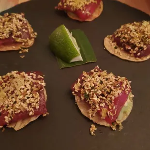 Tuna Tostada