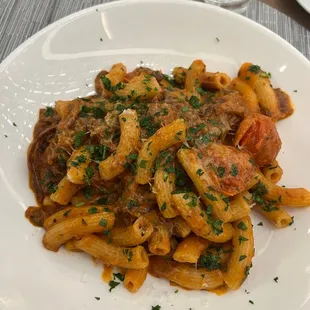 Brisket rigatoni