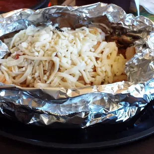 Camarones flameados! So delicious