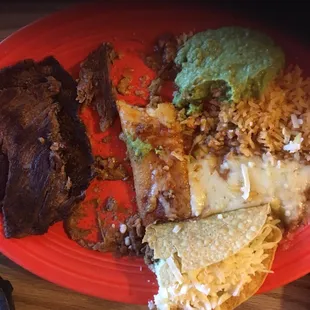 a plate of food