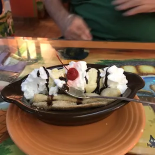 Chocolate chimichanga