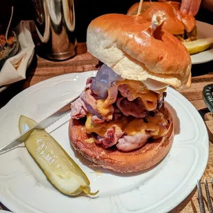 Fried Bologna Sandwich