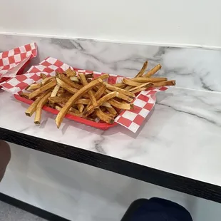 Fresh cut fries