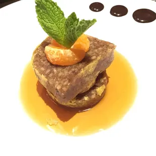 Raw pistachio baklava with maple syrup