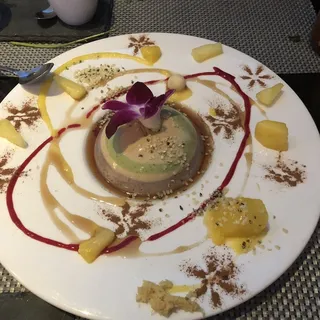 Rainbow Flan (Living Food)