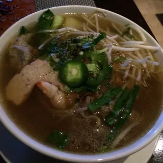Yellow Noodle Soup