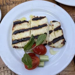 - Grilled Halloum