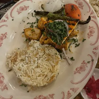 - Shish Tawook Platter