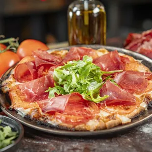 pizza, food