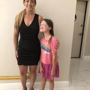 My daughter with her piercer Michelle :)