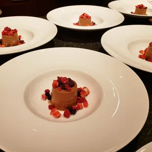 Chocolate + Water with Freeze Dried Berries