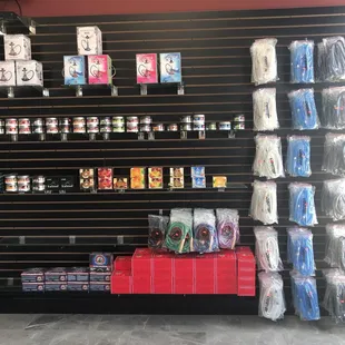 a variety of products