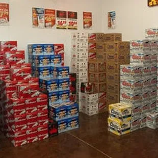 Auburn Spirits&apos; walk-in beer cave is home to one of the largest and coldest selections of micro, import and domestic beers