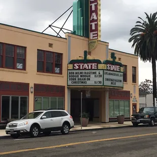 View from across the street parking lot