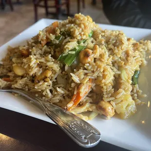 Pineapple fried rice