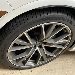 Had four new tires installed. Michelin Pilot sport All season cause the sport cup summer tires just don&apos;t last long enough .
