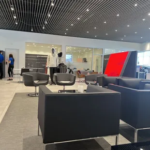 Great waiting area