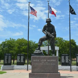 Memorial to Audie Murphy