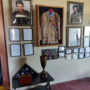 Trophy that Joe Queen won in 1955. Audies favorite horse