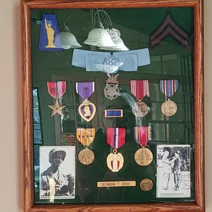 Desmond Doss awards including the Medal of Honor