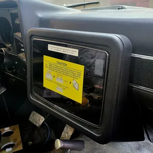 When's the last time you saw a square body Chevy truck with an 11 Alpine touchscreen in the dash. No more 2 knob radio