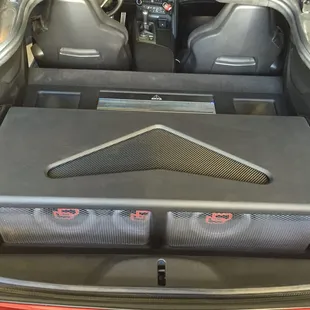 Audio 2000 install in a 2015 Corvette Stingray.