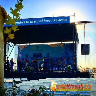 Mobile stage and Sound system