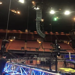 PA system for arenas
