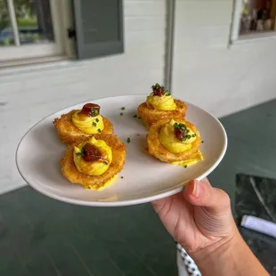 Fried Deviled Eggs