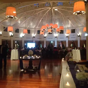 Inside the Audubon Tea Room.