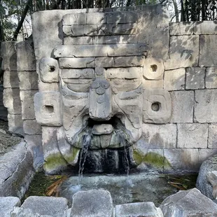 Mayan Fountain.