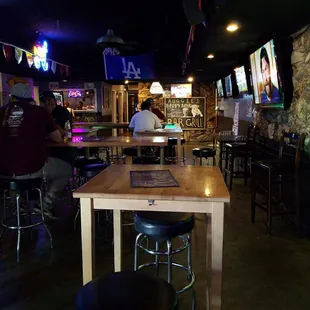 people sitting at the bar