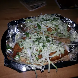 Oh yeah. . Fish tacos. ..