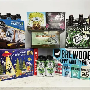 Just a small amount of the hundreds of IPAs available