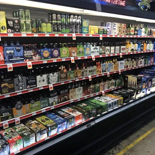 We have cold 6,12, and 15 packs of great craft beer.